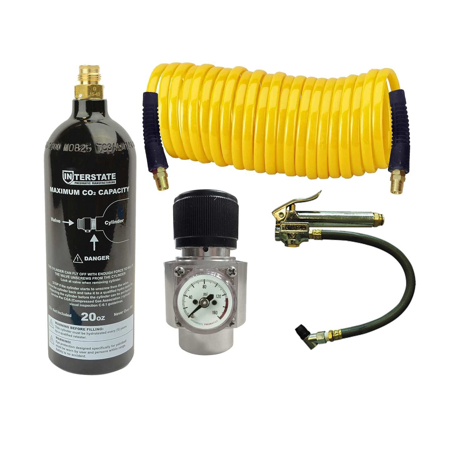 Amazon.com : Interstate Pneumatics WRCO2-TF2 CO2 Regulator, Recoil